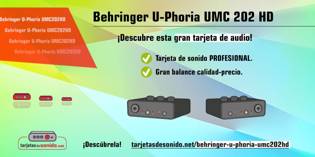 Behringer U-Phoria UMC202HD