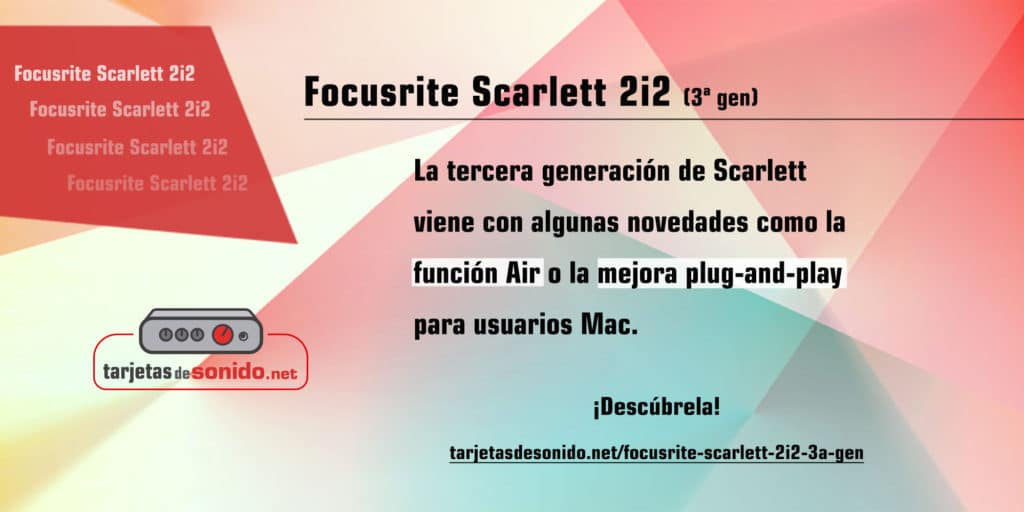 Focusrite Scarlett 2i2